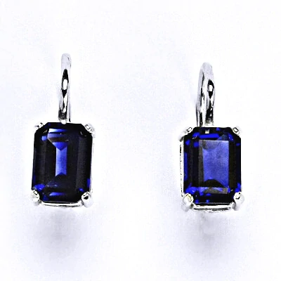 Stříbrné náušnice zirkon spinel - NK1446