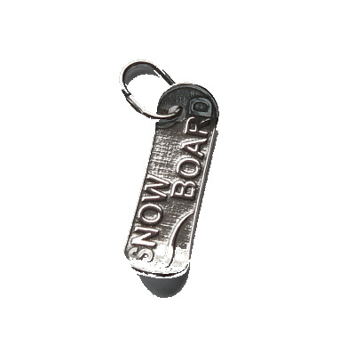 Stříbrný přívěsek snowboard - PA00963