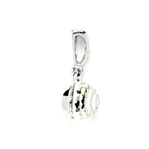 Stříbrný přívěsek Swarovski čirý- P1311