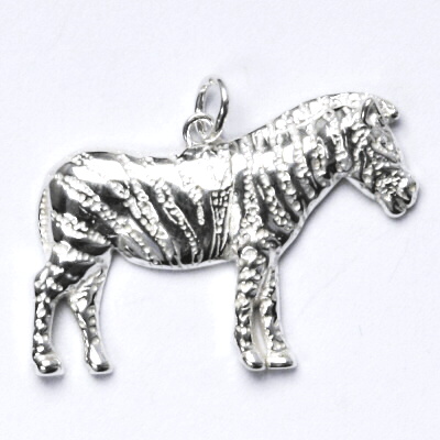 Stříbrný přívěsek zebra - P190