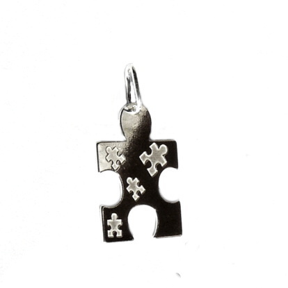 Stříbrný přívěsek puzzle - PA0229
