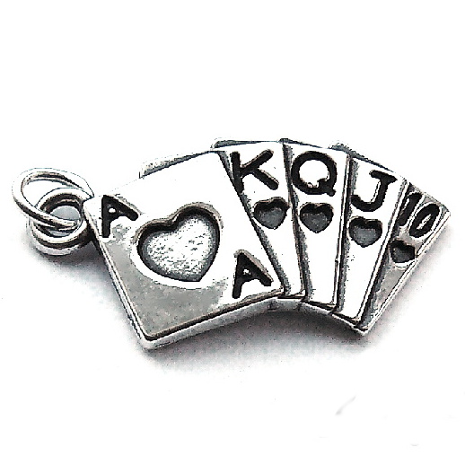 Stříbrný přívěsek karty - DN66