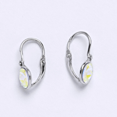 Stříbrné dětské náušnice Swarovski AB - NK1336