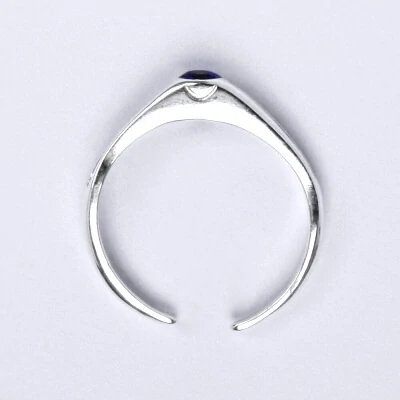 Stříbrný prsten na nohu zirkon spinel - T1109
