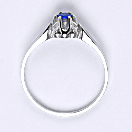 Stříbrný prsten spinel zirkon - T1368