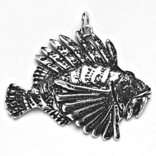Stříbrný přívěsek ryba perutýn- P139