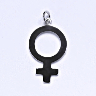 Stříbrný přívěsek symbol žena - P155