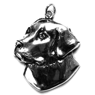 Stříbrný přívěsek labrador - P174
