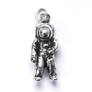 Stříbrný přívěsek 3D kosmonaut - P180