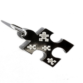 Stříbrný přívěsek puzzle - PA0229