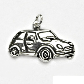 Stříbrný přívěsek auto - P385