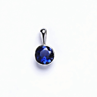 Stříbrný přívěsek spinel zirkon - P1050