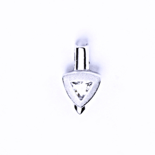 Stříbrný přívěsek čirý zirkon - P1154