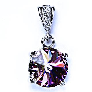 Stříbrný přívěsek Swarovski vitrail light - P1188