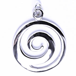 Stříbrný přívěsek spirála - P1253