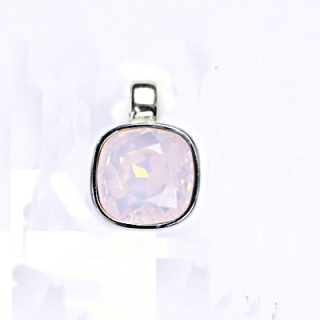 Stříbrný přívěsek Swarovski water rose opal - P1375