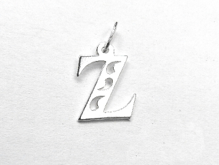 Stříbrné písmeno Z - PA1062