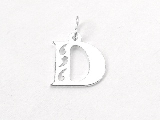 Stříbrné písmeno D - PA1062