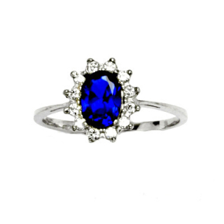 Stříbrný prsten Kate spinel - T1480