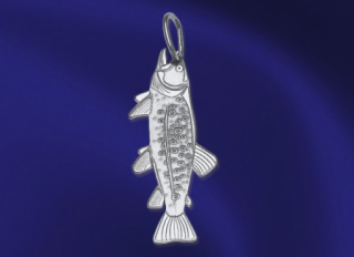 Stříbrný přívěsek ryba pstruh - PA0199